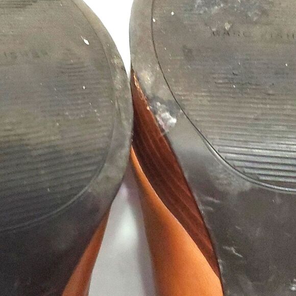 Marc Fisher Keeps Cognac Almond Oxford Classic Platform Heels - Picture 11 of 15